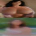 Swingers playing touching