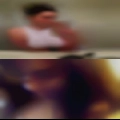 Couple enjoying sex open